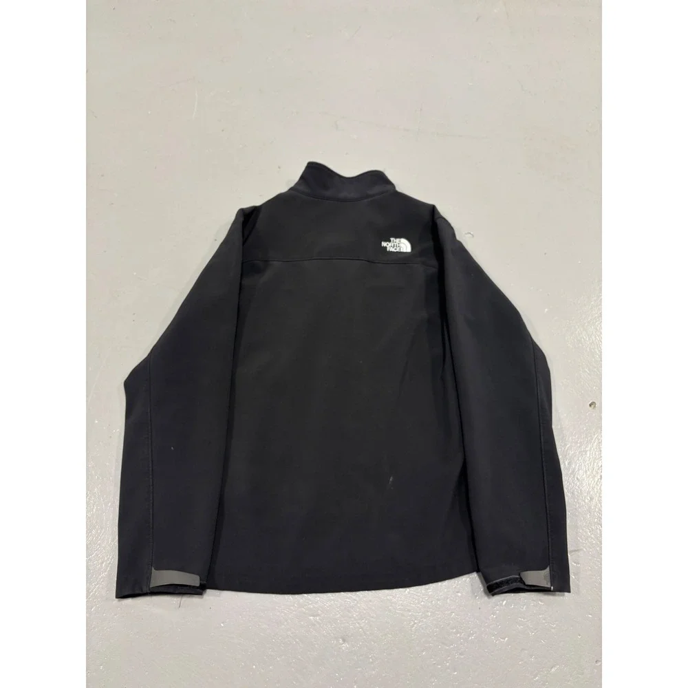 The North Face Apex Bionic Softshell Jacket Mens Medium Black Full Zip Windproof
